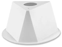 Conos de control de inventario - Blanco